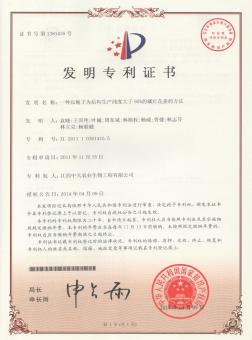 发明专利证书